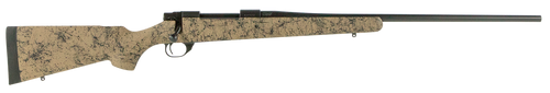 Howa HHS63702 M1500 HS Precision 7mm Rem Mag 3+1 24" Barrel, Black Metal Finish & Tan Black Webbed Fixed HS Precision Stock