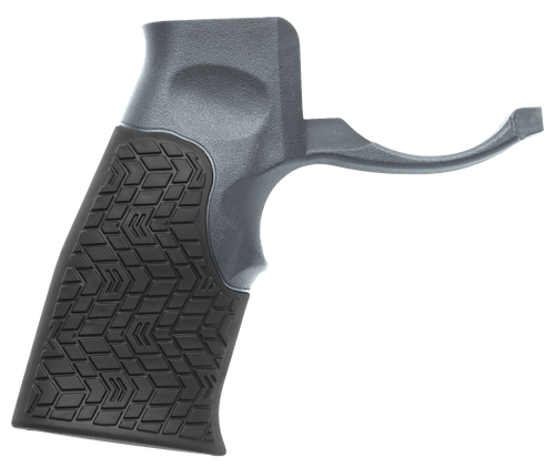 Daniel Defense 2107105177012 Pistol Grip Tornado Made of Polymer With Tornado Gray Textured Finish for AR-15