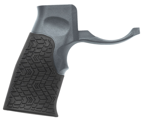 Daniel Defense 2107105177012 Pistol Grip Tornado Made of Polymer With Tornado Gray Textured Finish for AR-15