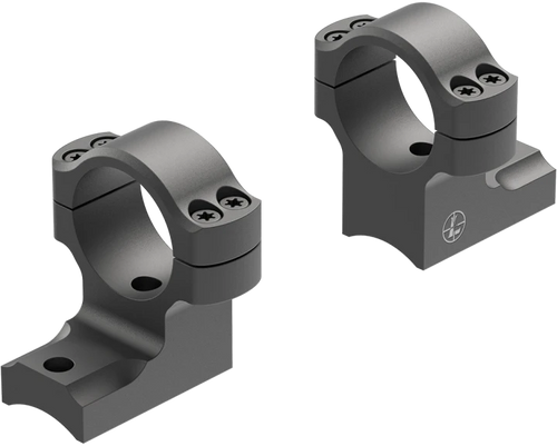 Leupold 181334 BackCountry Ring Mount Matte Black Savage 10/110 Round Receiver