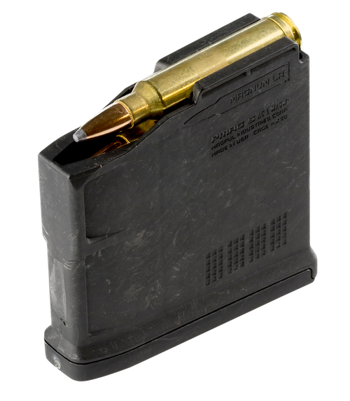 Magpul MAG698BLK PMAG Magnum 5rd AICS 257 Wthby Mag/300 Win Mag/270 Wthby Mag/264 Win Mag/7mm Rem Fits Bolt Action Rifles/Long Action Black Polymer