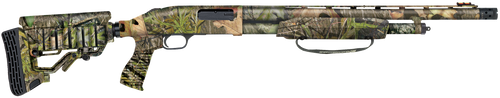 Mossberg 53265 500 Tactical 12 Gauge 5+1 3" 20" Vent Rib Barrel, Dual Extractors, Overall Mossy Oak Obsession, Synthetic 6 Position Stock w/Shell Holder,  Includes X-Factor Ported Choke