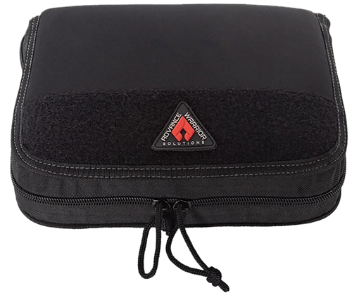 Advance Warrior Solutions SPC10 Single Pistol Case  10" Long Black Durable Soft Fabric Compatible w/ Most Standard Sized Pistols