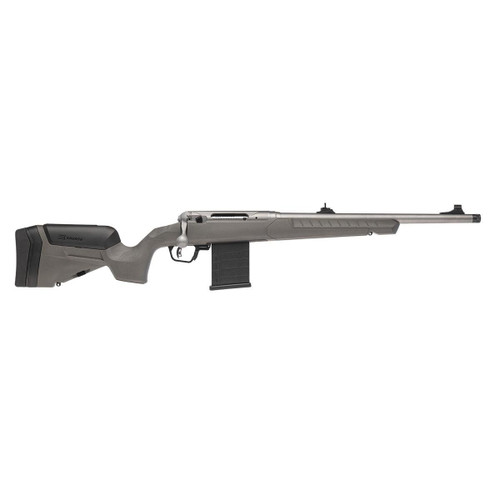 Savage 110 Ridge Hunter Rifle 338 Win Mag 5rd Capacity 20" Threaded Barrel Flat Dark Gray Stock