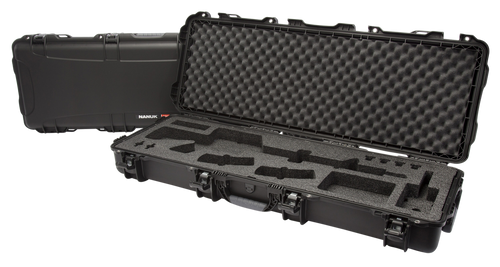 Nanuk 990AR01 990  Black Polymer w/ Foam Padding Lockable Latches & Wheels