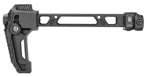 Strike Industries FSASSTOCK FSA Single Folder Black Steel Picatinny Rail Mount