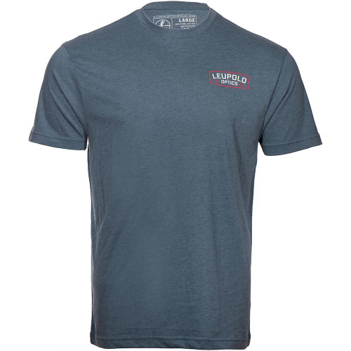 Leupold Badge Short Sleeve Shirt Indigo 2XL