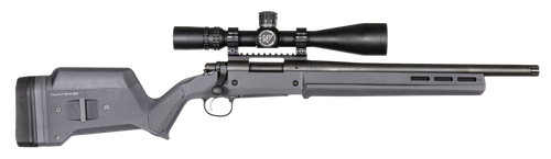 Magpul MAG495-GRY Hunter 700 Stock Fixed with Aluminum Bedding & Adjustable Comb Stealth Gray Synthetic for Remington 700 SA