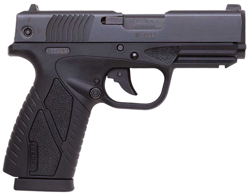 Bersa BP380MCC BPCC Concealed Carry Sub-Compact Frame 380 ACP 8+1, 3.30" Black Steel Barrel, Matte Black Serrated Steel Slide & Polymer Frame w/Picatinny Rail