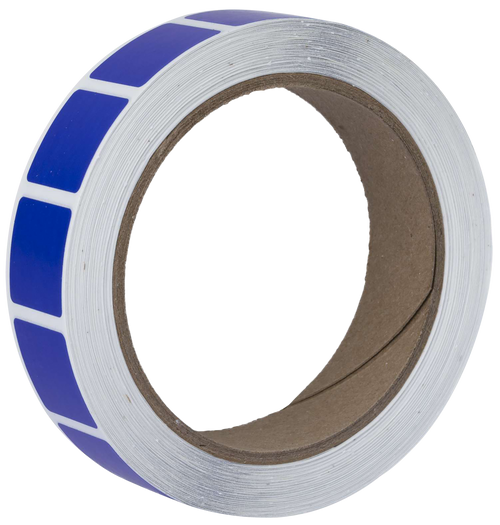 Action Target PASTTXBL Pasters  Blue Adhesive Paper 7/8" 1000 Per Roll