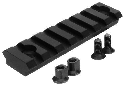 TacFire MAR102 KeyMod Picatinny Rail 3 Inch 7 Slots  Black
