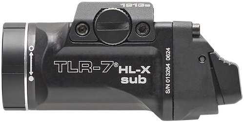 Streamlight 69505 TLR-7 HL-X SUB USB  Black 6000 Series Aluminum 1913 1000 Lumens