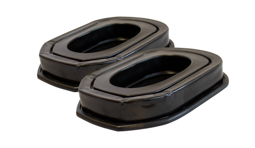 Walker's GWPGELPAD Gel Ear Pad  for Razor/Xcel Series Muffs, Not Compatible With Razor Compact Series *SOLD AS A PAIR (2 Ear Pads)