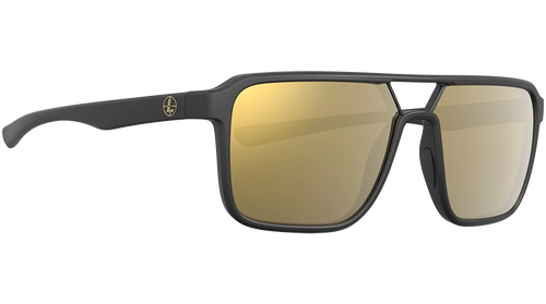 Leupold 182675 Performance Wear Bridger Bronze Mirror Lens Polycarbonate Matte Black Frame