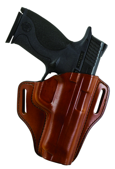 Bianchi 23944 57 Remedy  OWB Size 10A Tan Leather Belt Slide Fits Colt 1911 Officer Right Hand