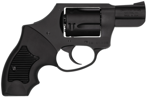 Charter Arms 13811 Undercover Lite Small 38 Special, 5 Shot 2" Black Steel Barrel & Cylinder, Black Passivate Aluminum Frame w/Black Finger Grooved Rubber Grip, Concealed Hammer