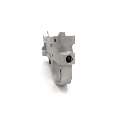 SINGLE STAGE TRIGGER UNIT FOR RUGER10/22 SILVER/BLK EXTENDED