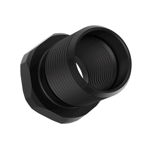 Liberty Precision Machine LPM-2022  Thread Adapter Fits 1/2"x28 to 5/8"x24 Stainless Steel Black