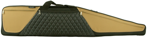 Bulldog BD360 Elite Rifle Case 48" Black w/Tan Panels Water-Resistant Nylon