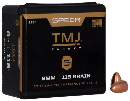 Speer 3995 TMJ  9mm 115gr Total Metal Jacket 100 Per Box/5 Case