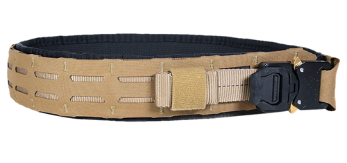 High Speed Gear 31O2M2CB Operator Gen 2 W/Micro Grip Panel Coyote Brown Nylon Belt Size XL 40-44", 1.75" Wide Buckle Closure