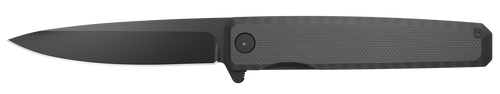 Outdoor Edge PL2C Peleus  3.10" Folding Clip Point Plain Black Oxide 8Cr13MoV SS Blade G10 Handle
