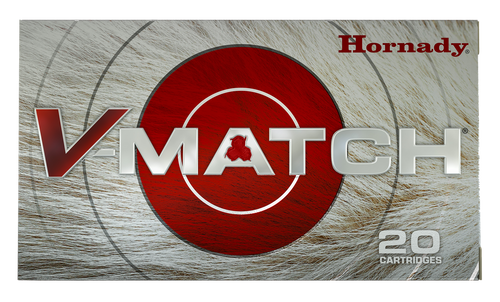 Hornady 81424 V-Match  25Creedmoor 95gr ELD-VT 20 Per Box/10 Case