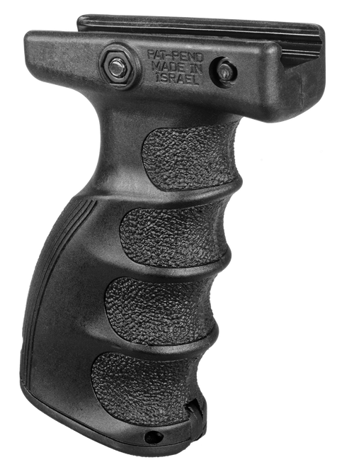 FAB Defense FXAG44SB AG-44S Quick Release Ergonomic Foregrip Compatible w/1913 Mil-STD Picatinny Rail Black Reinforced Polymer