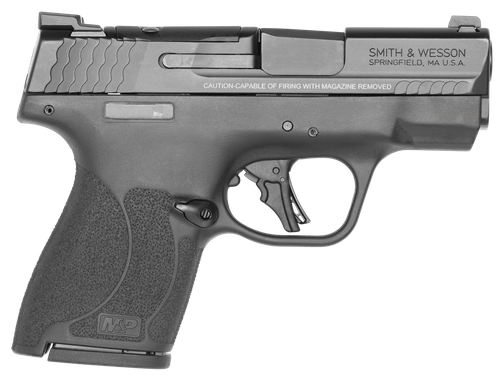Smith & Wesson 13558 M&P9 Shield Plus 9mm Luger 3.10" 10+1 Matte Black (No TS) Frame/Textured Grip Black Armornite Stainless Steel with Optics Cut & Tritium Night Sights