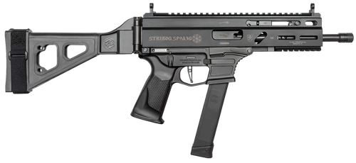 Grand Power 810091152850 Stribog SP9A3G 9mm Luger 8" Black, SB Tactical Brace