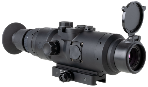 Trijicon EO HUNTER243 IR-Hunter 24-3 Thermal Matte Black 1.2-9.6x 24mm Multi Reticle 1x-8x Zoom, 640x480, 12 Microns, 60Hz Resolution