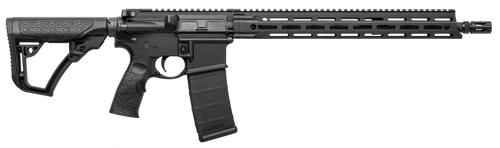 Daniel Defense 0212802081047 DDM4 V7 5.56x45mm NATO 30+1 16" Threaded Barrel w/Flash Suppressor, Black Hard Coat Anodized Receiver, 6 Position Stock w/SoftTouch Overmolding