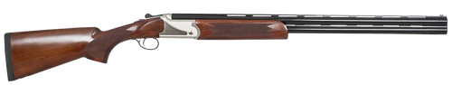 TriStar 98732 Upland Hunter Silver II 20 Gauge Break Open 3" 2rd 26" Over/Under Vent Rib Barrel, Fixed Walnut Stock