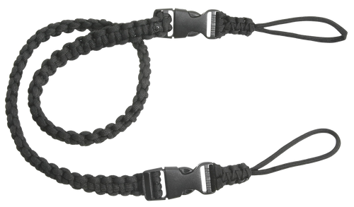 Outdoor Connection PCBS80575 Bino-Strap  Black Paracord 32.50" OAL