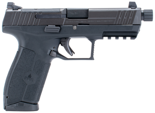 IWI US M9ORP10T MASADA Tactical 9mm Luger 10+1 4.60" Black Button Rifled/Threaded Steel Barrel/Black Optic Ready/Serrated Slide/Black Polymer Frame w/Picatinny Rail/Black Polymer Grips Ambidextrous
