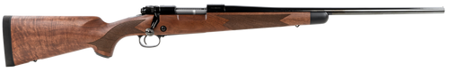 Winchester Repeating Arms 535203289 Model 70 Super Grade 6.5 Creedmoor Caliber with 4+1 Capacity, 22" Barrel, High Polished Blued Metal Finish & Satin Fancy Walnut Stock Right Hand (Full Size)