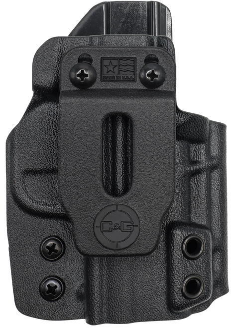 C&G Holsters 0952100 Covert  IWB Black Kydex Belt Clip Fits Springfield Hellcat Right Hand