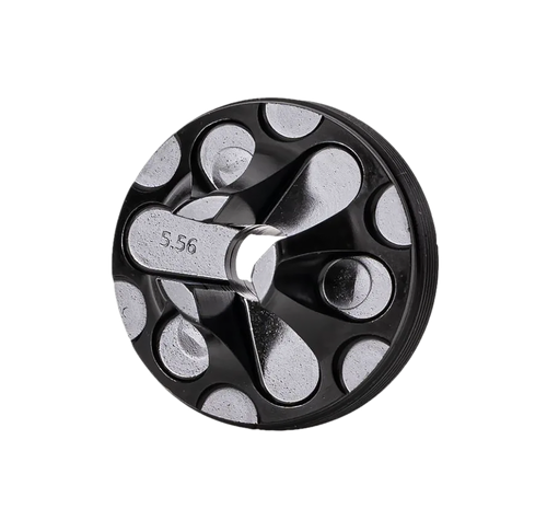 Rugged Suppressors FC007 Flash Hider Front Cap  5.56mm, Black Steel