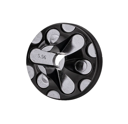 Rugged Suppressors FC007 Flash Hider Front Cap  5.56mm, Black Steel