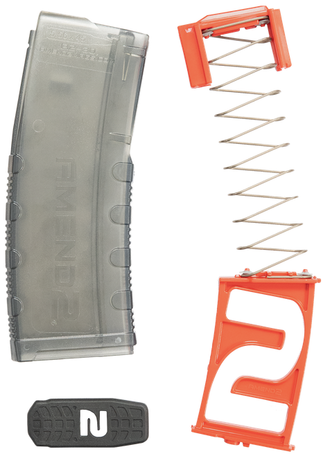 Amend2 556MODCS1030 MOD-C  10rd Fits AR-15 Smoke Polymer