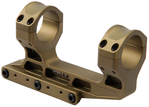 Unity Tactical LLC FSTS34205F Fast  LPVO Scope Mount/Ring Combo 34 mm Flat Dark Earth