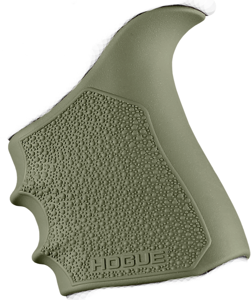 Hogue 17051 Grip Sleeve Handall Beavertail OD Green Rubber
