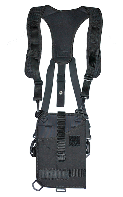 GrovTec US Inc GTHL14902R Trail Pack  Shoulder Black Nylon Harness Fits Med/Lg DA Revolver Ambidextrous