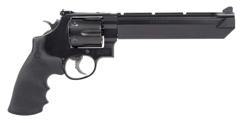 Smith & Wesson 170323 Performance Center 629 Stealth Hunter 44 Rem Mag 6rd 7.50" Matte Black Stainless Steel Black Polymer Grip