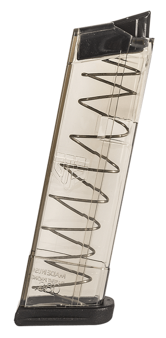 ETS Group GLK429 Pistol Mags  9rd Extended 380 ACP Compatible w/Glock 42 Clear Polymer