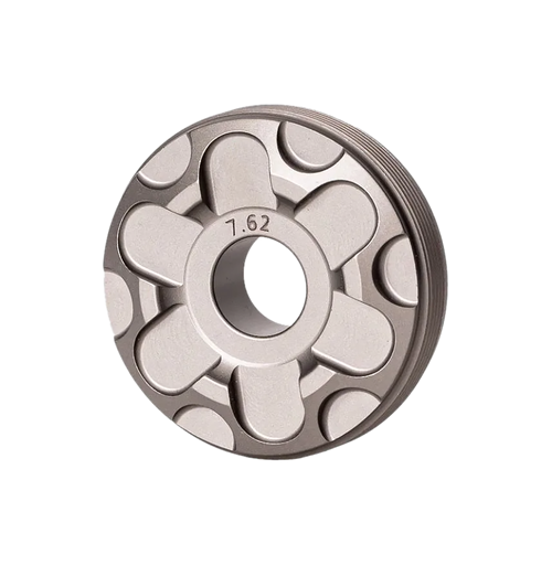 RUGGED SUPPRESSOR FC005 TI Front Cap  7.62mm Titanium/Teflon
