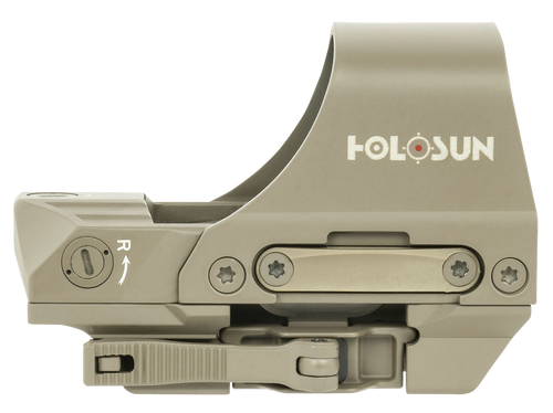Holosun HS510CFDE 510  Flat Dark Earth 1x, 2 MOA Red Dot/65 MOA Circle Reticle