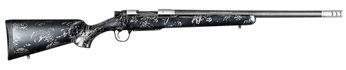 Christensen Arms 8010632800 Ridgeline FFT TI 7mm PRC 3+1 22" Carbon Fiber Threaded Barrel, Stainless Titanium Rec, Black with Gray Accents Stock