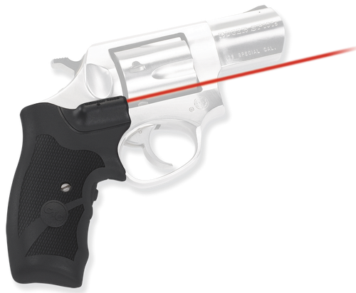 Crimson Trace 0119501 Lasergrips  Fits Ruger SP101, Red Laser 633nM Wavelength 5mW Output, Black Polymer