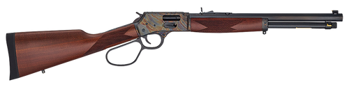 Henry H012GMRCC Big Boy Side Gate Full Size 38 Special/357 Mag 7+1 16.50" Blued Octagon Barrel, Color Case Hardened Steel Receiver, American Walnut Stock Right Hand
